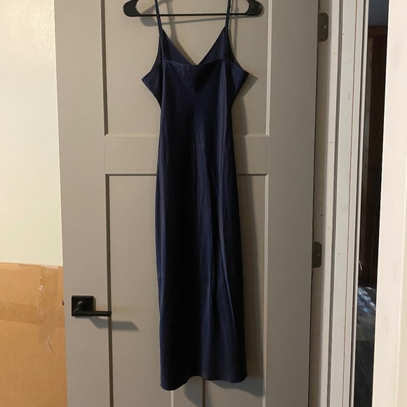 Quince 100% Washable Silk Slip Midi Dress - Picture 2 of 7